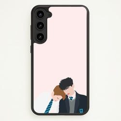 Nick And Charlie School Clothes - Heart TV  - Heartstopper Phone Case for Galaxy S23 Plus