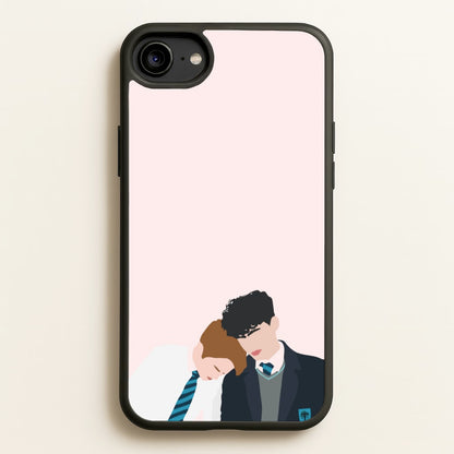 Nick And Charlie School Clothes - Heart TV  - Heartstopper Phone Case for iPhone 6 / 7 / 8 / SE