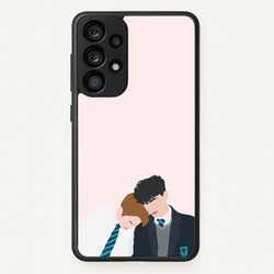 Nick And Charlie School Clothes - Heart TV  - Heartstopper Phone Case for Galaxy A33