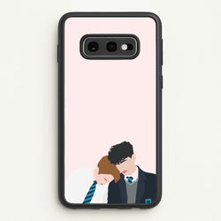 Nick And Charlie School Clothes - Heart TV  - Heartstopper Phone Case for Galaxy S10e