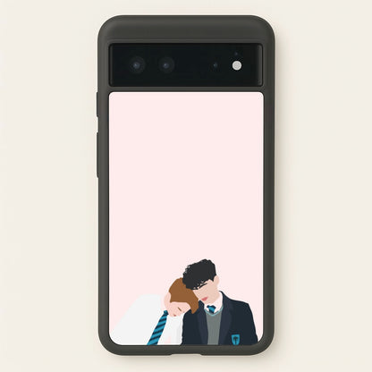 Nick And Charlie School Clothes - Heart TV  - Heartstopper Phone Case for Google Pixel 6