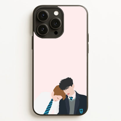 Nick And Charlie School Clothes - Heart TV  - Heartstopper Phone Case for iPhone 12 Pro Max