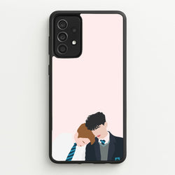 Nick And Charlie School Clothes - Heart TV  - Heartstopper Phone Case for Galaxy A52 / A52s