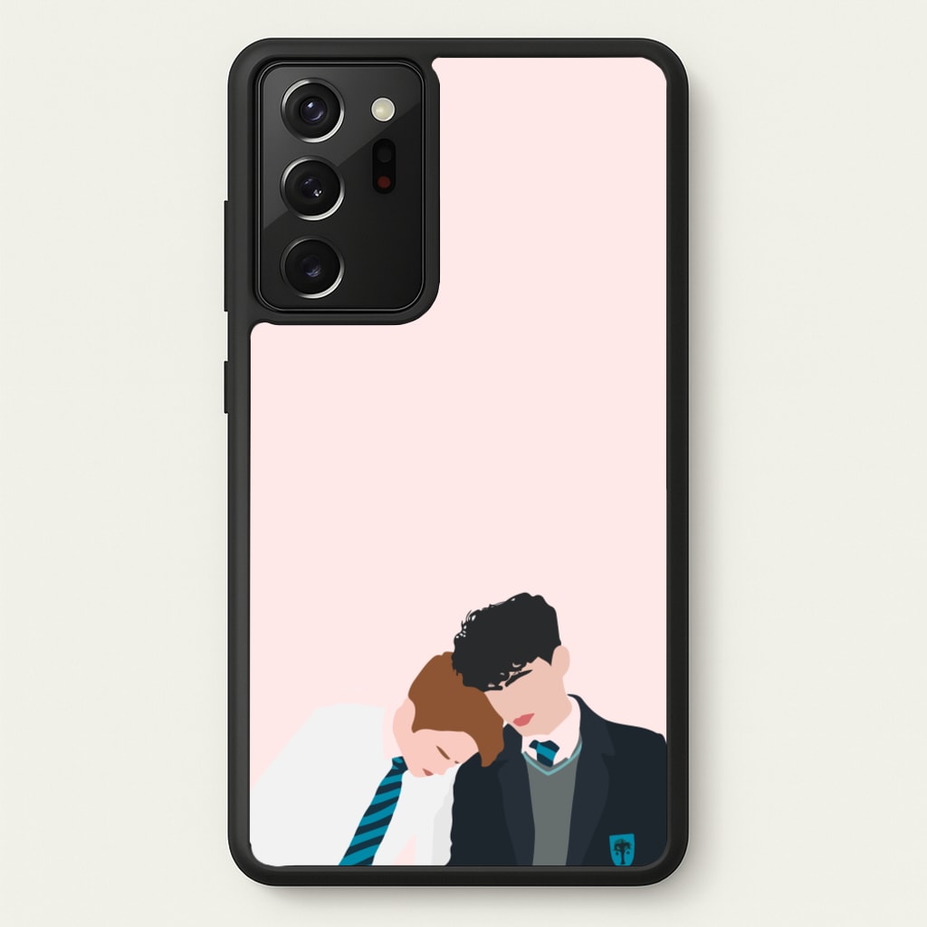Nick And Charlie School Clothes - Heart TV  - Heartstopper Phone Case for Galaxy Note 20 Ultra