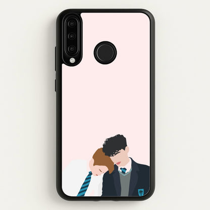 Nick And Charlie School Clothes - Heart TV  - Heartstopper Phone Case for Huawei P30 Lite