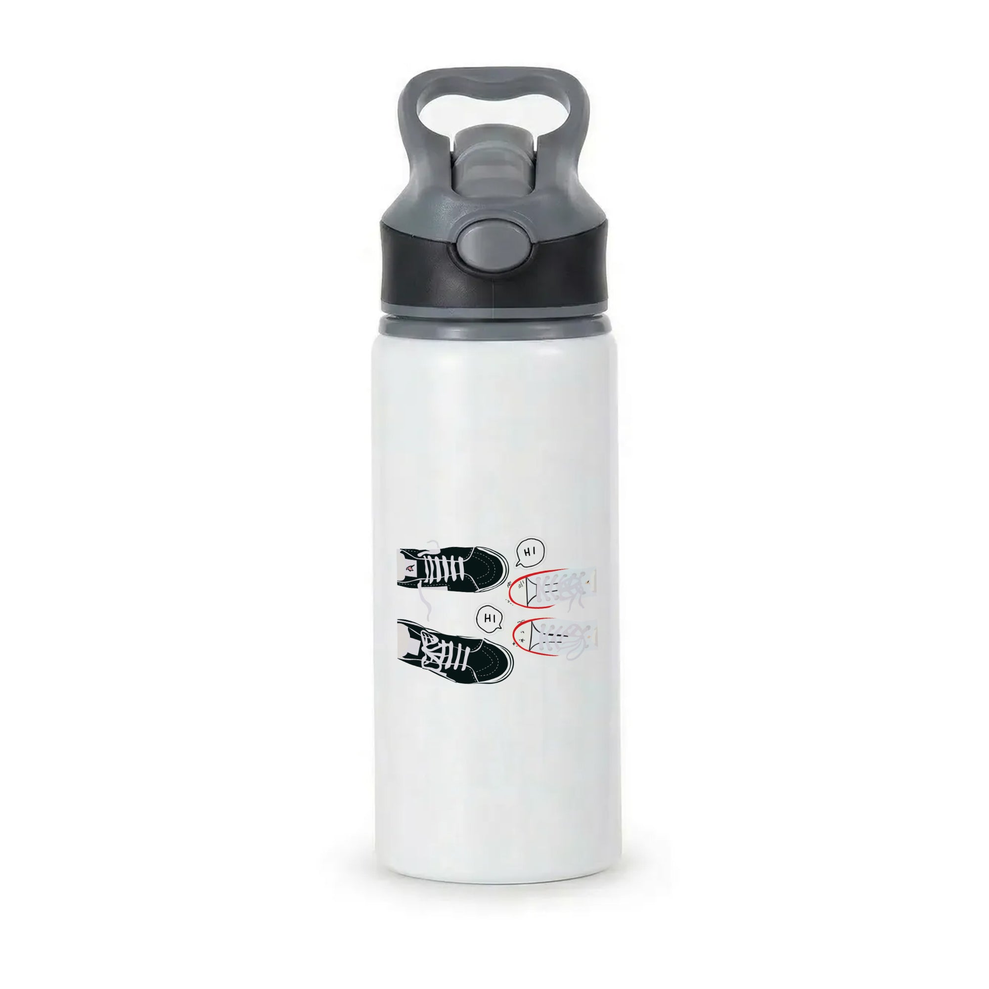 Hi - Heart TV Active Water Bottle - Black
