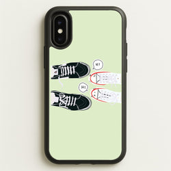 Hi - Heart TV  - Heartstopper Phone Case for iPhone X / XS