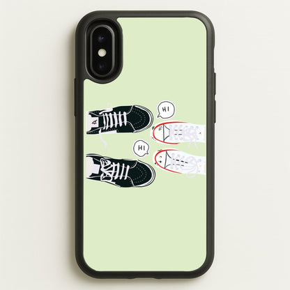 Hi - Heart TV  - Heartstopper Phone Case for iPhone X / XS