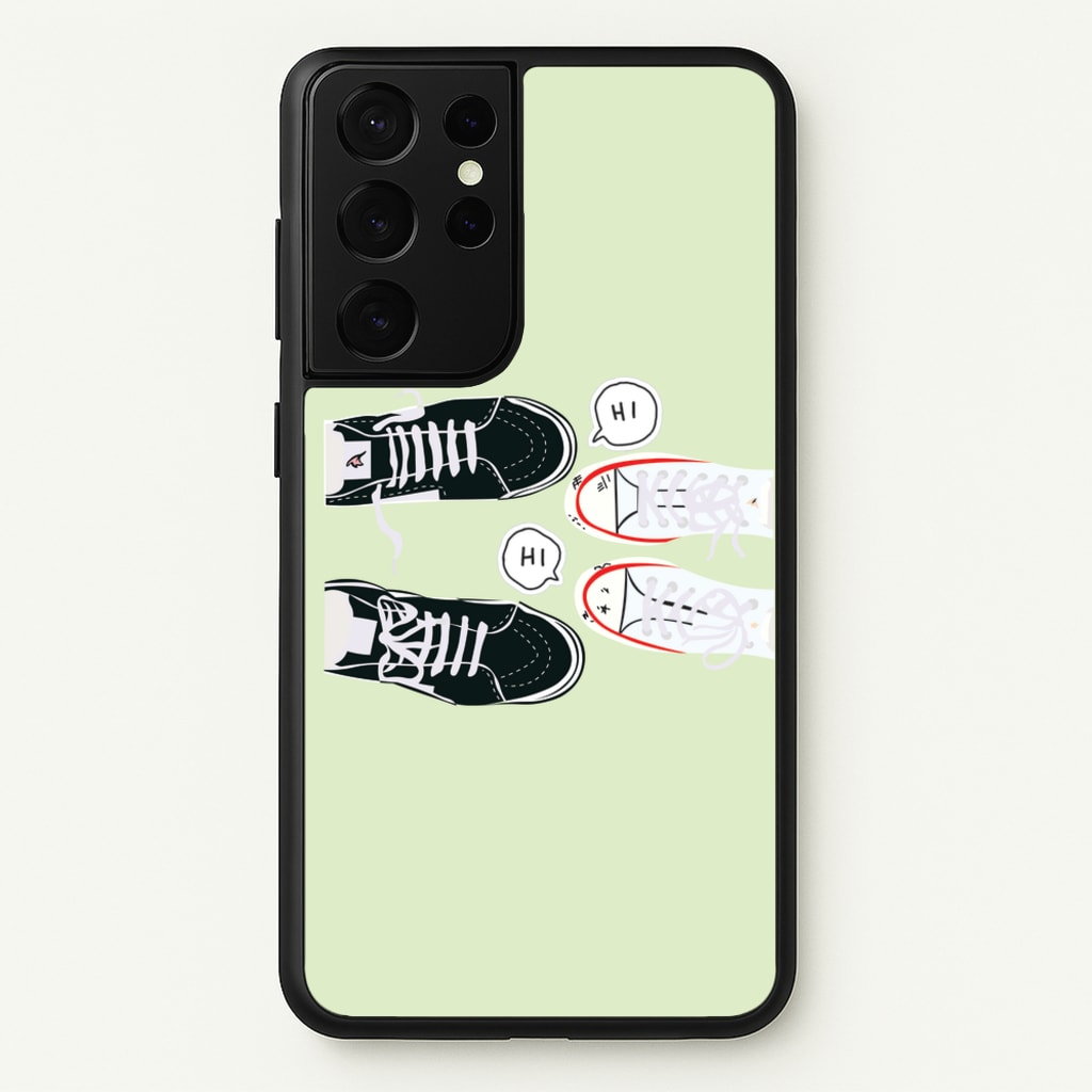 Hi - Heart TV  - Heartstopper Phone Case for Galaxy S21 Ultra