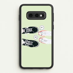 Hi - Heart TV  - Heartstopper Phone Case for Galaxy S10e