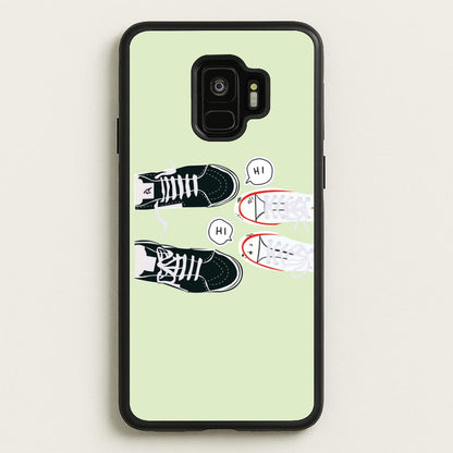 Hi - Heart TV  - Heartstopper Phone Case for Galaxy S9