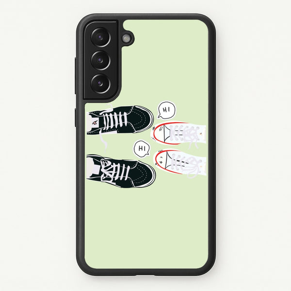 Hi - Heart TV  - Heartstopper Phone Case for Galaxy S21 Plus