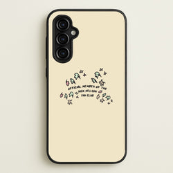 Official Member Of The Nick Nelson Fan Club - Heart TV  - Heartstopper Phone Case for Galaxy A54
