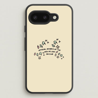 Official Member Of The Nick Nelson Fan Club - Heart TV  - Heartstopper Phone Case for Google Pixel 9a