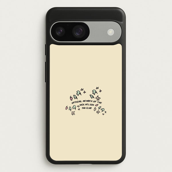 Official Member Of The Nick Nelson Fan Club - Heart TV  - Heartstopper Phone Case for Google Pixel 9 / 9 Pro