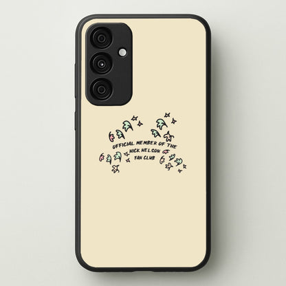 Official Member Of The Nick Nelson Fan Club - Heart TV  - Heartstopper Phone Case for Galaxy A15