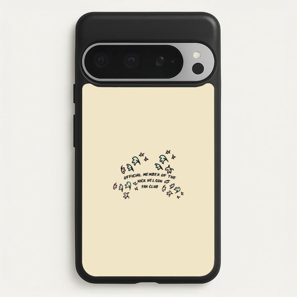 Official Member Of The Nick Nelson Fan Club - Heart TV  - Heartstopper Phone Case for Google Pixel 9 Pro XL
