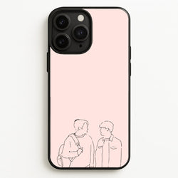 Outline - Heart TV  - Heartstopper Phone Case for iPhone 11 Pro Max