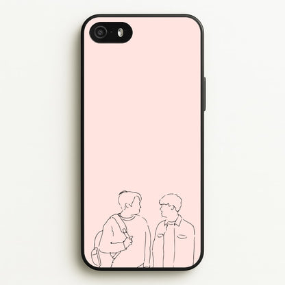 Outline - Heart TV  - Heartstopper Phone Case for iPhone 5 / 5s / SE 2016