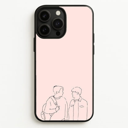 Outline - Heart TV  - Heartstopper Phone Case for iPhone 13 Pro Max