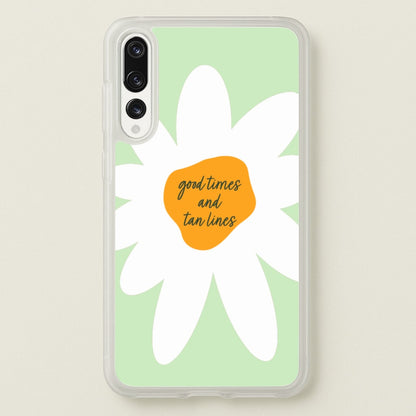Good Times and Tan Lines  - Hot Girl Summer Phone Case for Huawei P20 Pro