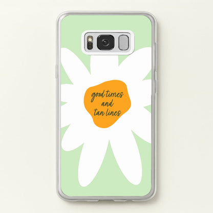 Good Times and Tan Lines  - Hot Girl Summer Phone Case for Galaxy S8