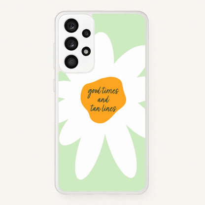 Good Times and Tan Lines  - Hot Girl Summer Phone Case for Galaxy A33