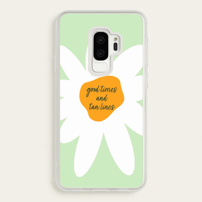 Good Times and Tan Lines  - Hot Girl Summer Phone Case for Galaxy S9 Plus