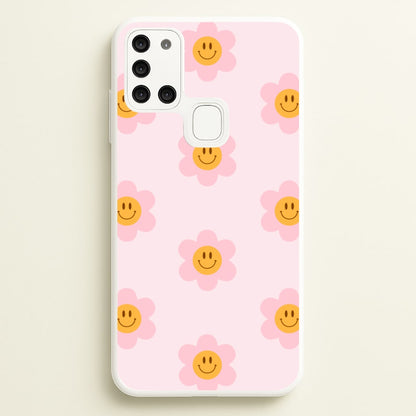 Flower Pattern - Hot Girl Summer  - Hot Girl Summer Phone Case for Galaxy A21s