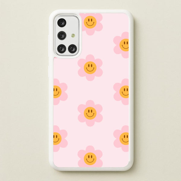 Flower Pattern - Hot Girl Summer  - Hot Girl Summer Phone Case for Galaxy A71