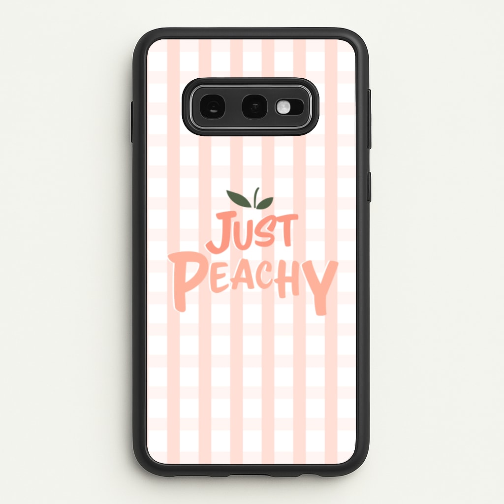 Just Peachy - Hot Girl Summer  - Hot Girl Summer Phone Case for Galaxy S10e