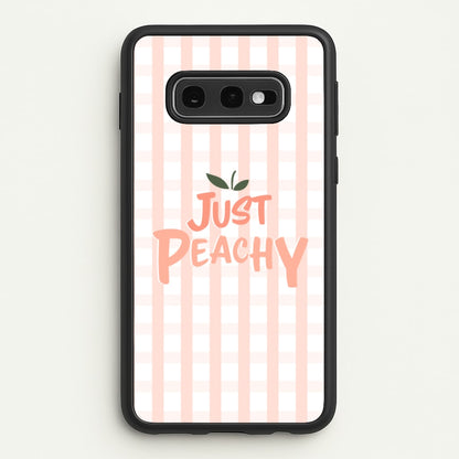 Just Peachy - Hot Girl Summer  - Hot Girl Summer Phone Case for Galaxy S10e