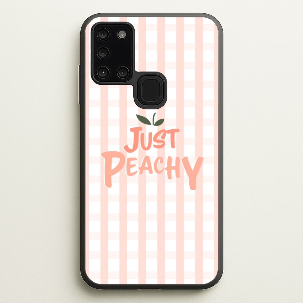 Just Peachy - Hot Girl Summer  - Hot Girl Summer Phone Case for Galaxy A21s