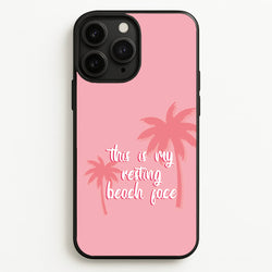 This Is My Resting Beach Face - Summer Quotes  - Summer Quotes Phone Case for iPhone 11 Pro