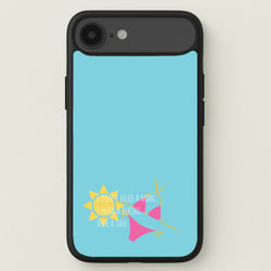 I Don't Need A Man - Summer Quotes Phone Case for iPhone 17 Air