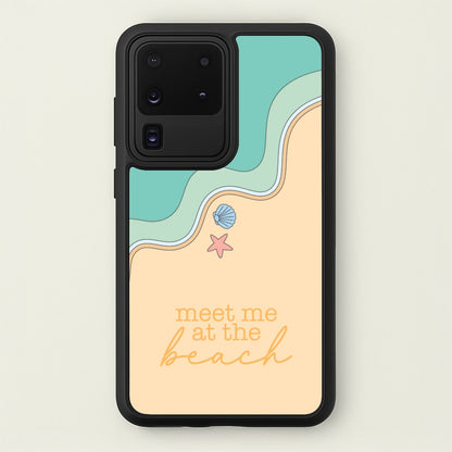 Meet Me At The Beach - Summer  - Summer Phone Case for Galaxy S20 Ultra