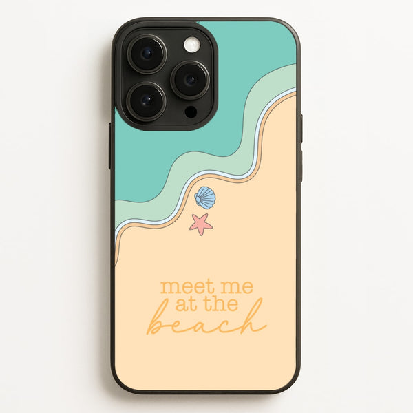 Meet Me At The Beach - Summer  - Summer Phone Case for iPhone 12 Pro Max