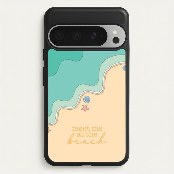Meet Me At The Beach - Summer  - Summer Phone Case for Google Pixel 9 Pro XL