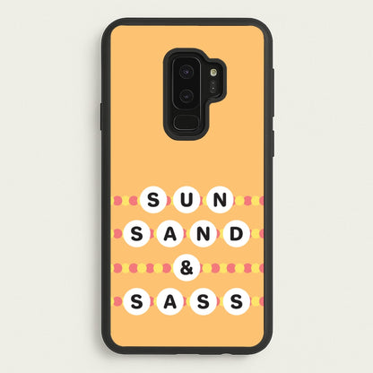 Sun, Sand And Sass  - Hot Girl Summer Phone Case for Galaxy S9 Plus