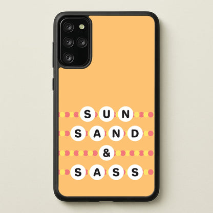 Sun, Sand And Sass  - Hot Girl Summer Phone Case for Galaxy S20 Plus