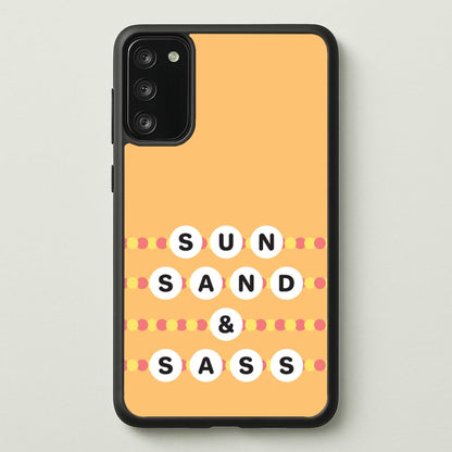 Sun, Sand And Sass  - Hot Girl Summer Phone Case for Galaxy S20