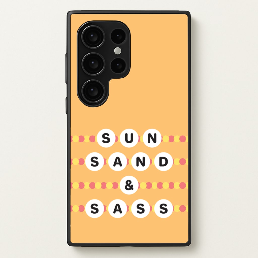 Sun, Sand And Sass  - Hot Girl Summer Phone Case for Galaxy S24 Ultra