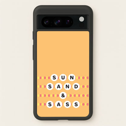 Sun, Sand And Sass  - Hot Girl Summer Phone Case for Google Pixel 8 Pro