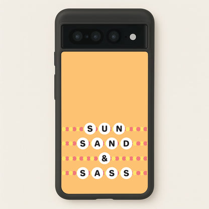 Sun, Sand And Sass  - Hot Girl Summer Phone Case for Google Pixel 7 Pro