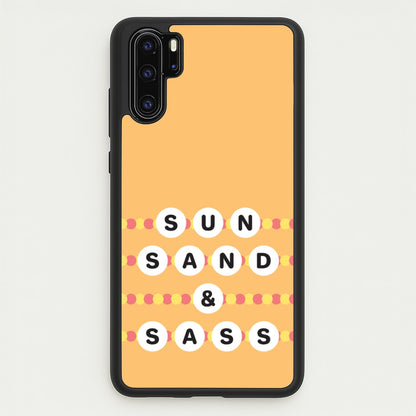 Sun, Sand And Sass  - Hot Girl Summer Phone Case for Huawei P30 Pro