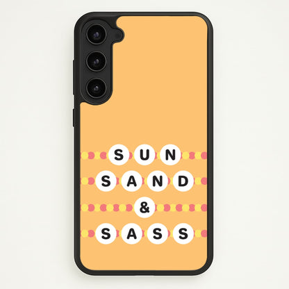 Sun, Sand And Sass  - Hot Girl Summer Phone Case for Galaxy S23 Plus