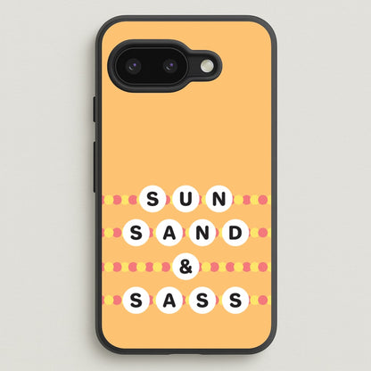 Sun, Sand And Sass  - Hot Girl Summer Phone Case for Google Pixel 9a