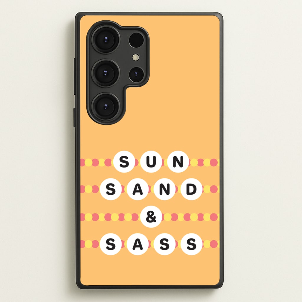 Sun, Sand And Sass  - Hot Girl Summer Phone Case for Galaxy S25 Ultra