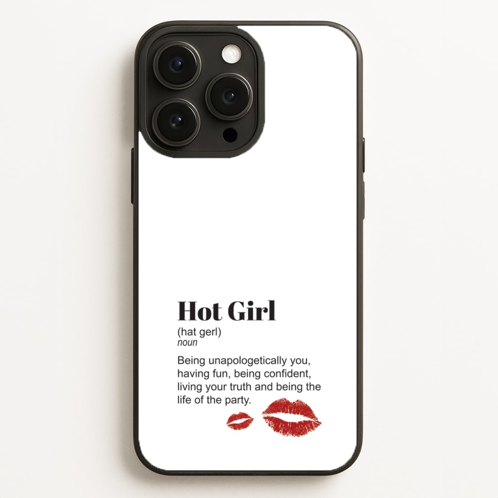 Hot Girl Dictionary Definition Phone Case