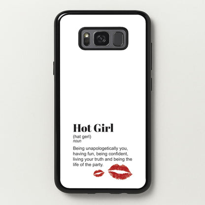 Hot Girl Dictionary Definition  - Hot Girl Summer Phone Case for Galaxy S8